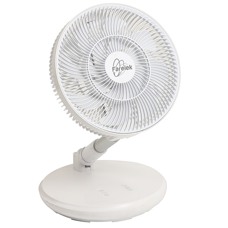 Ventilator de birou, pliabil, telescopic, 15W, diametru 25cm, telecomanda, ORIKAZ