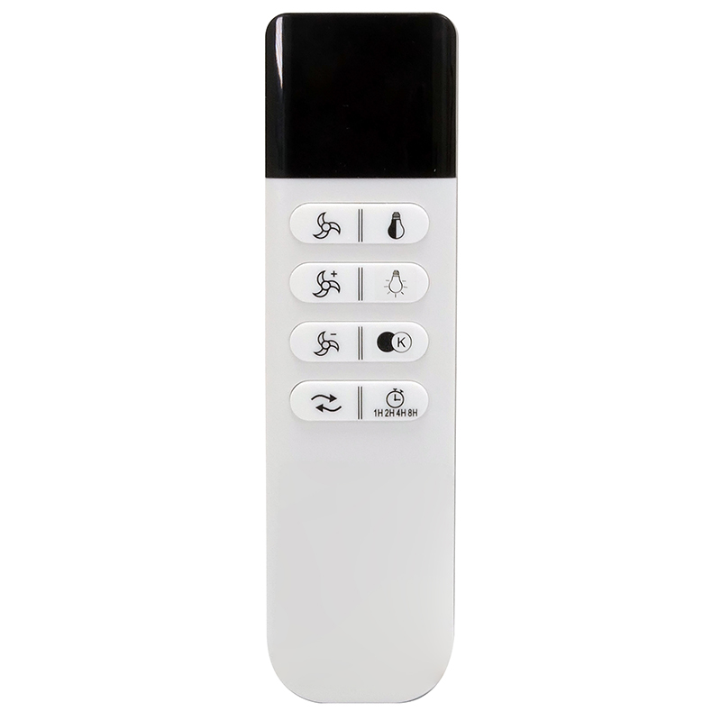 Ventilator de plafon, 20W, diametru 112cm, palete transparente ABS, LED 30W 3300 lumeni, telecomanda, Aelion