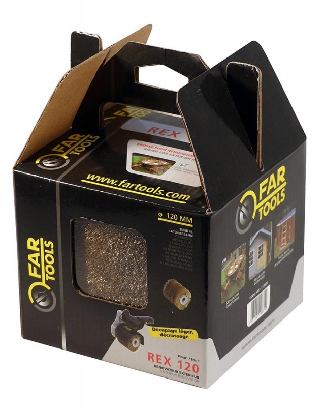 Slefuitor cu perie FAR TOOLS, REX120D