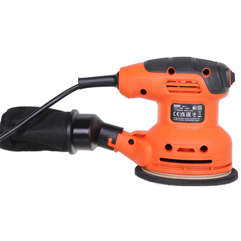 Slefuitor cu excentric Black&Decker BEW210-QS, 125 mm, 230 W